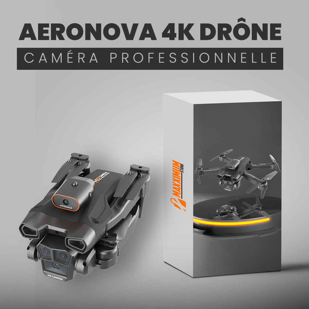 MAXXIMUM | Aeronova 4k Drône - Caméra professionnelle