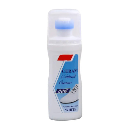 Cream for cleaning and whitening shoes
