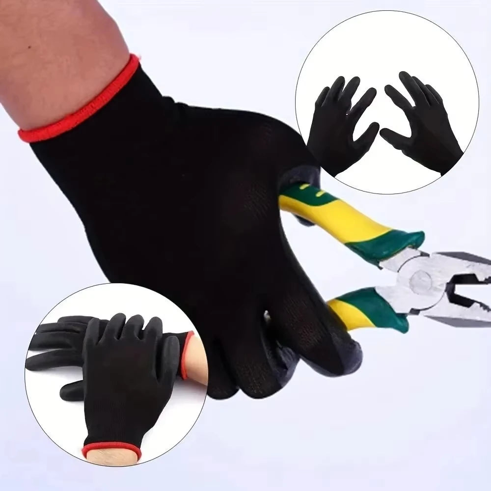 Kit of 10 quality protective gloves